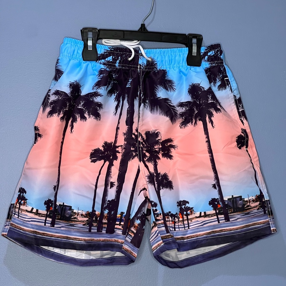 SHEIN Palm Tree Bathing Suit